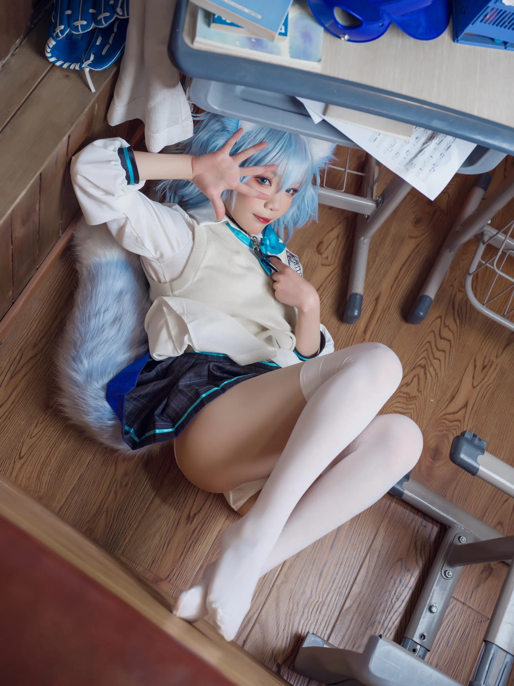 王胖胖u – NO.013 PA15校服 [38P]插图6